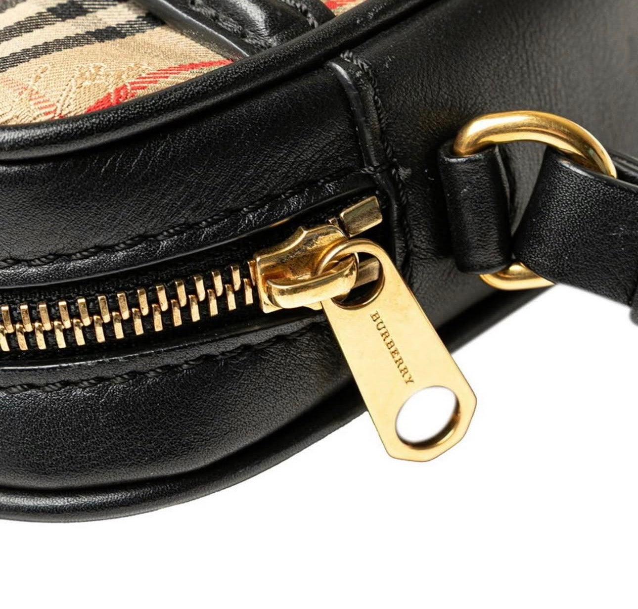 BURBERRY BB NOVA CHECK WAIST BELT BAG