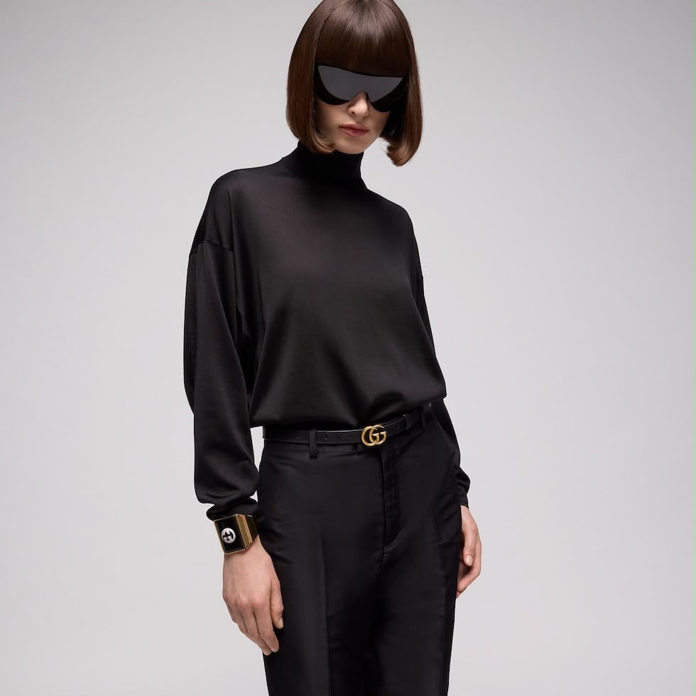 GUCCI GG WOMENS THIN BELT
