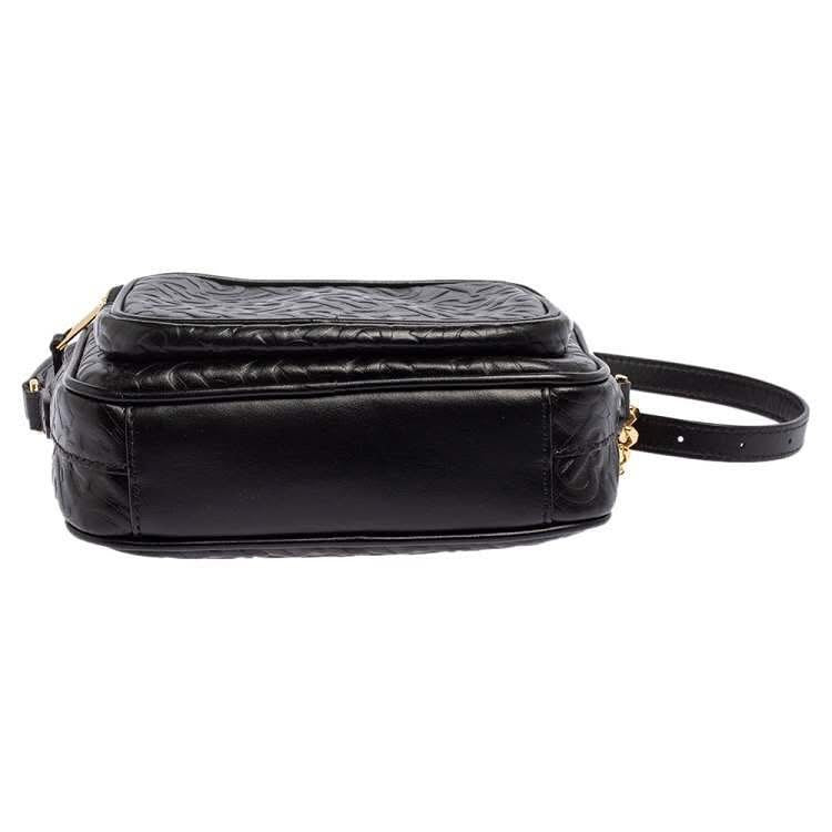 BURBERRY Embossed Monogram Black