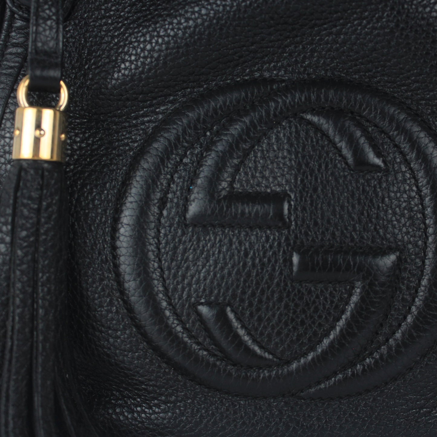 GUCCI SOHO LEATHER SHOULDER BAG