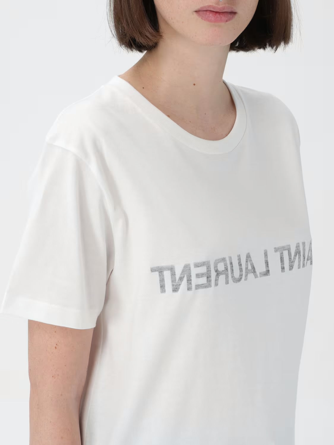 YSL YVES SAINT LAURENT LOGO UNISEX TSHIRT