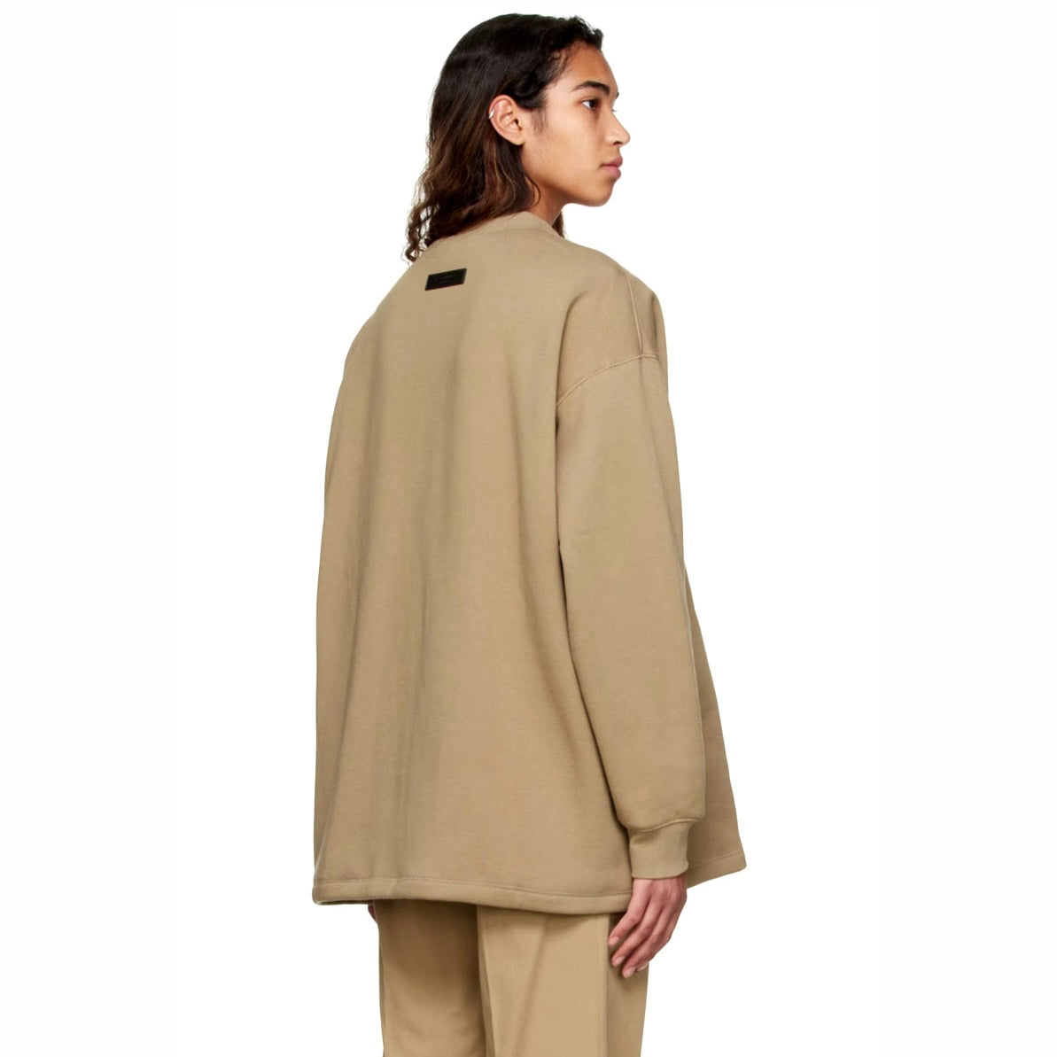 ESSENTIALS TAN UNISEX COTTON SWEATSHIRT