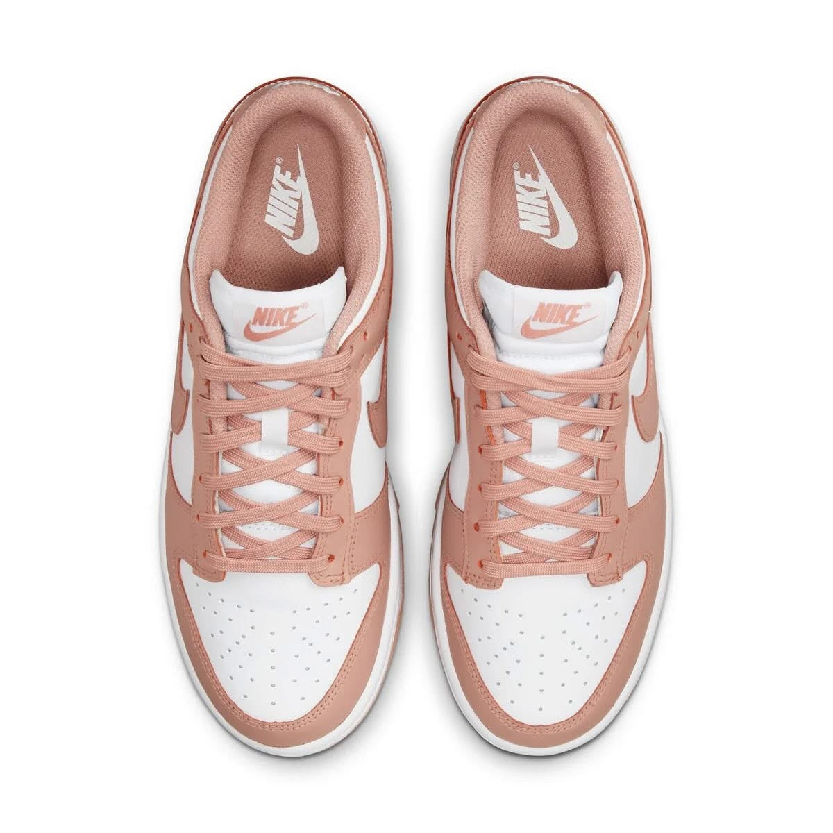 NIKE DUNK LOW GS WHITE ROSE