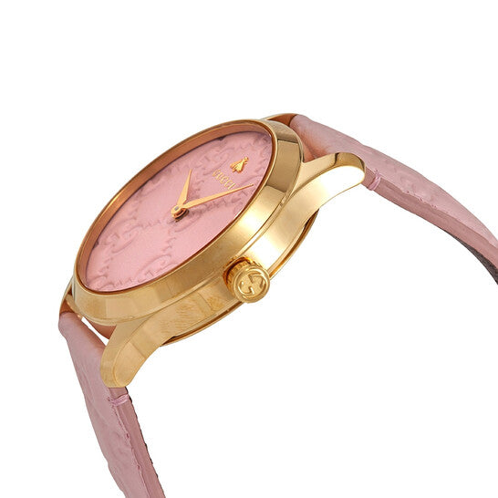 GUCCI GG PINK G-TIMELESS WATCH
