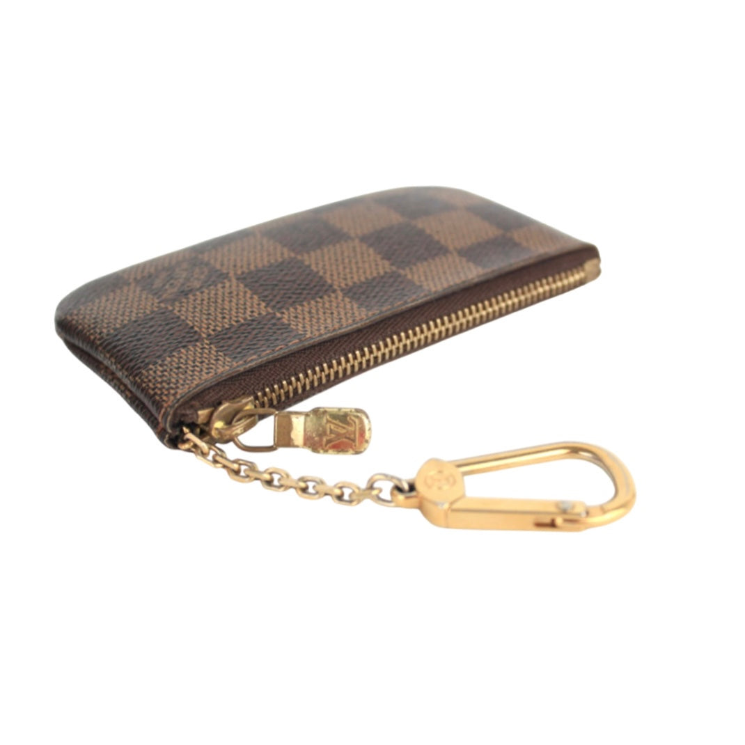 LOUIS VUITTON DAMIER EBENE KEY CLES WALLET