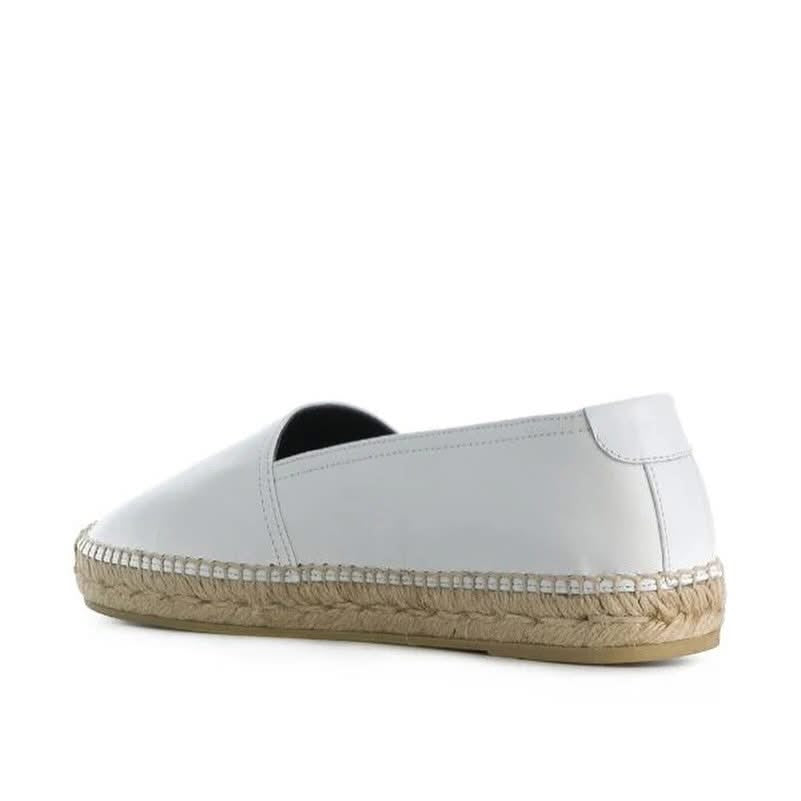 YSL YVES SAINT LAURENT Monogram Embossed Espadrille