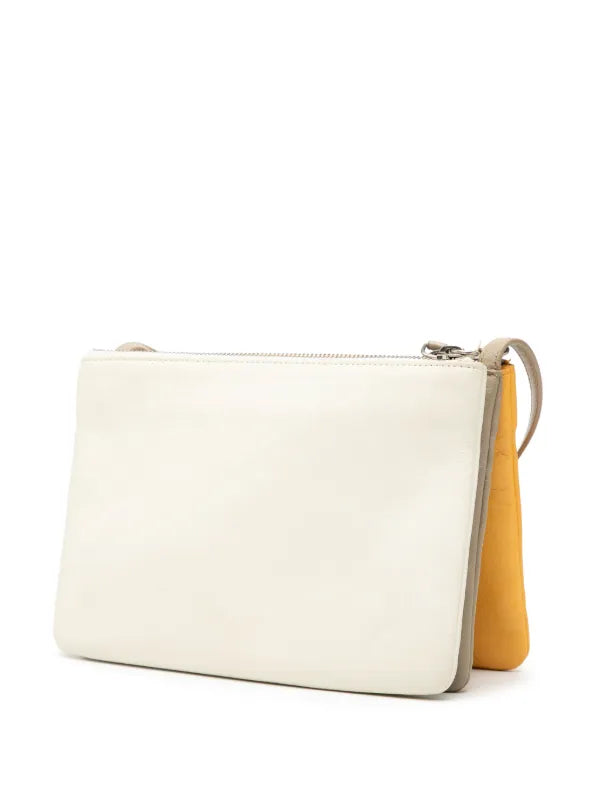 CELINE TRI COLOR POUCH CROSSBODY