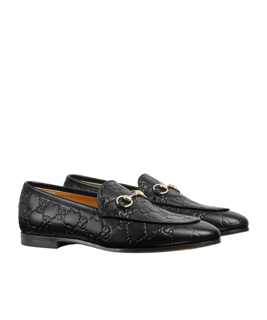 GUCCI GG EMBOSSED WOMENS LOAFER
