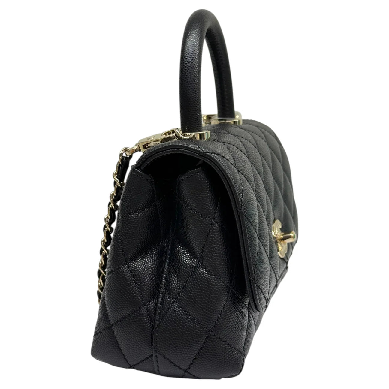 CHANEL CC TOP HANDLE EXTRA MINI CAVIAR