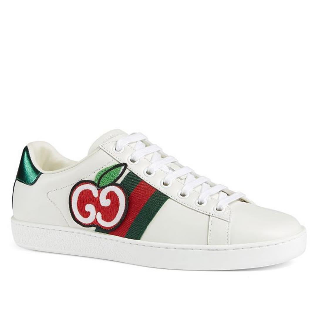 GUCCI ACE SNEAKERS APPLE