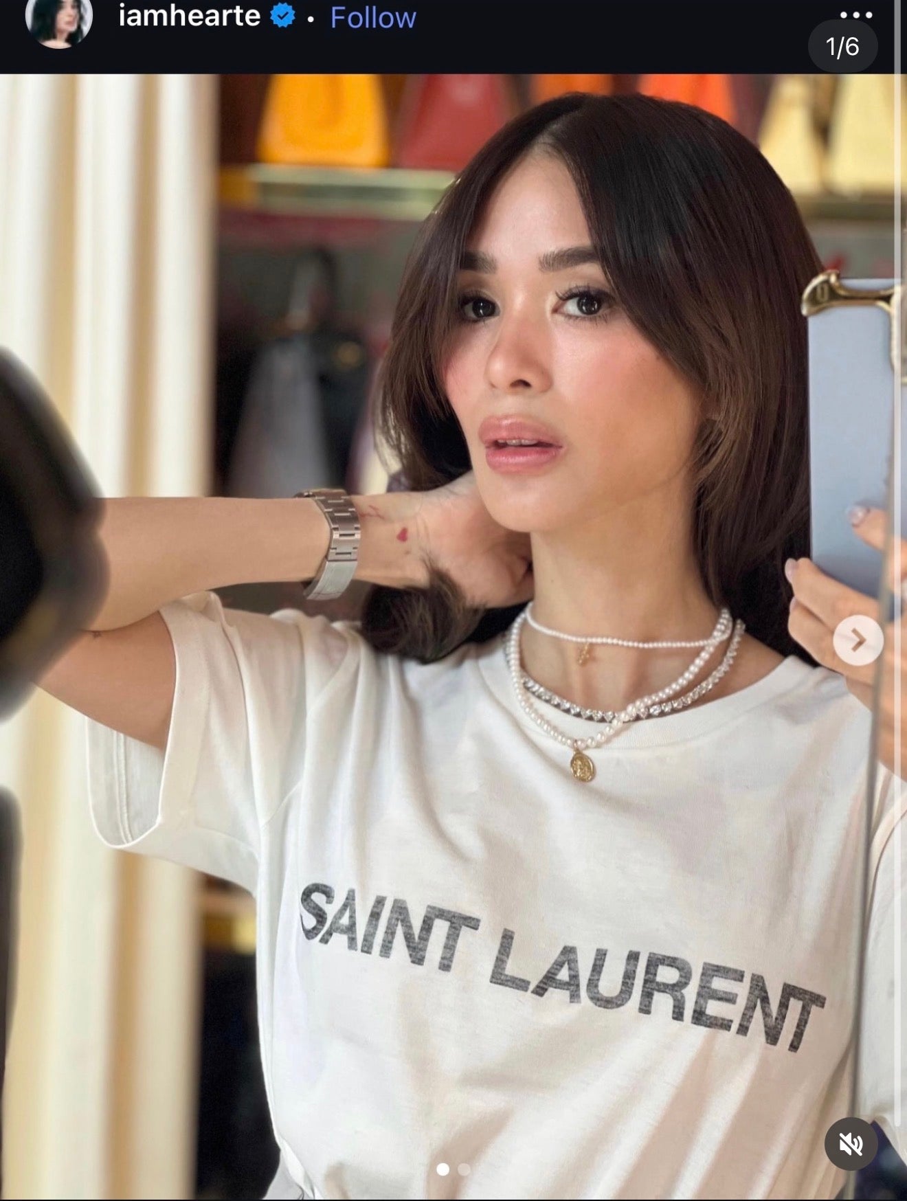 YSL YVES SAINT LAURENT LOGO UNISEX TSHIRT