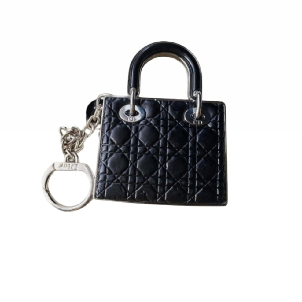 CHRISTIAN DIOR FASHION COSMETIC BAG CHARM KEYCHAIN