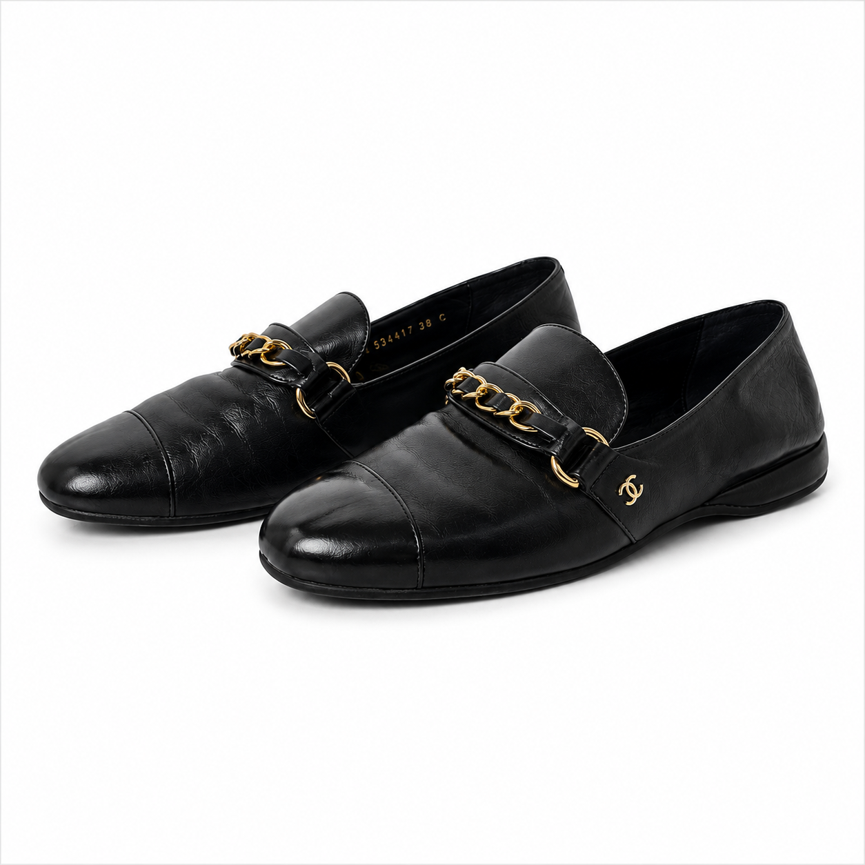 CHANEL CC CHAIN LOAFER