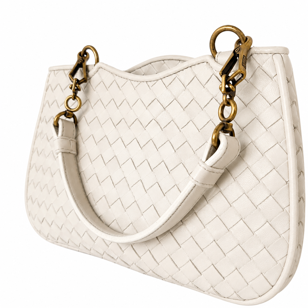 BOTTEGA VENETTA INTRECCIATO WOVEN HANDBAG