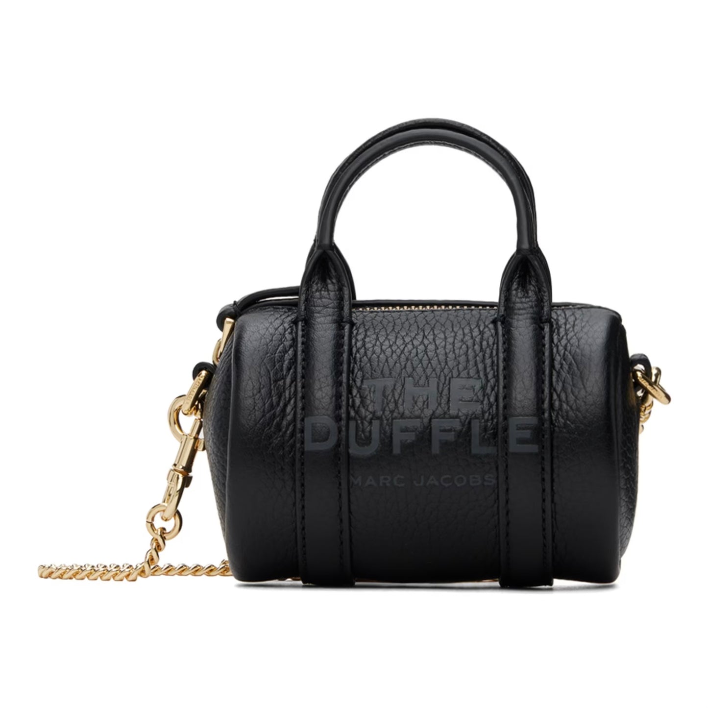 MARC JACOBS “THE LEATHER NANO” DUFFLE BAG