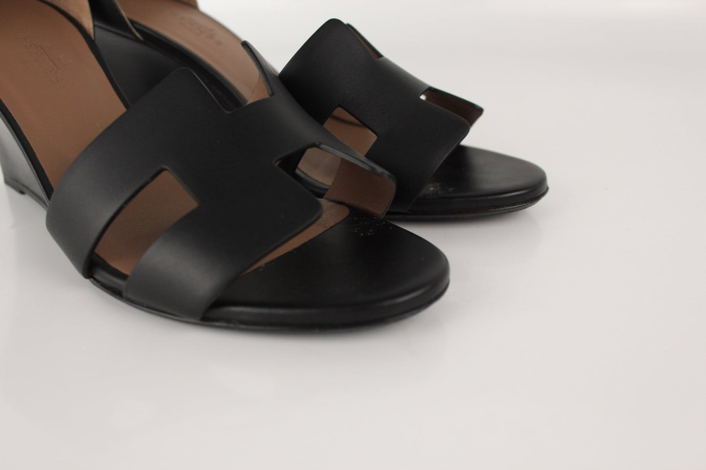 HERMES WEDGE SANDALS