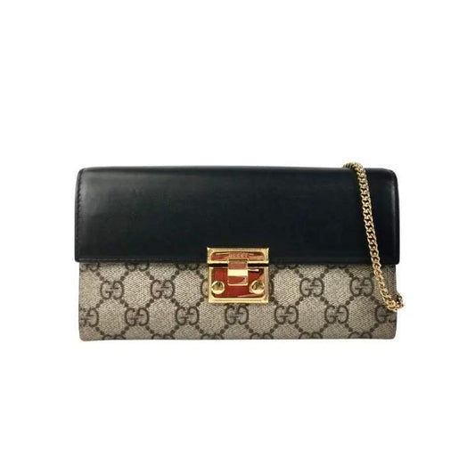 GUCCI PADLOCK WALLET ON CHAIN