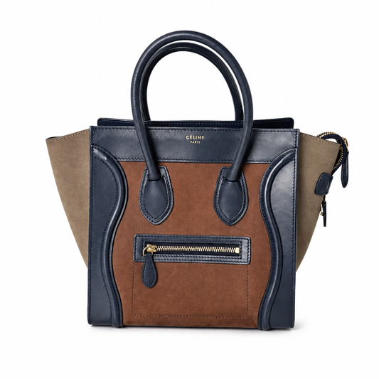 CELINE TRICOLOR MINI LUGGAGE