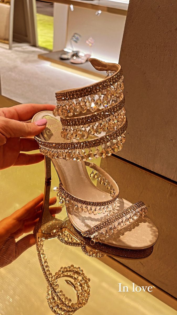 RENE CAOVILLA CHANDELIER HEELS