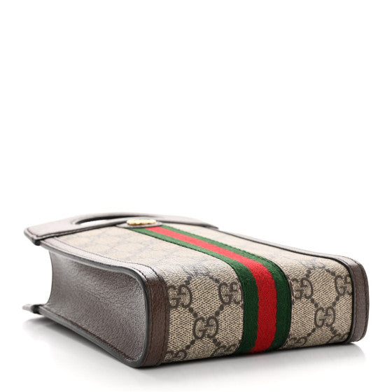 GUCCI  MINI OPHIDIA TOP SLIP HANDLE BAG