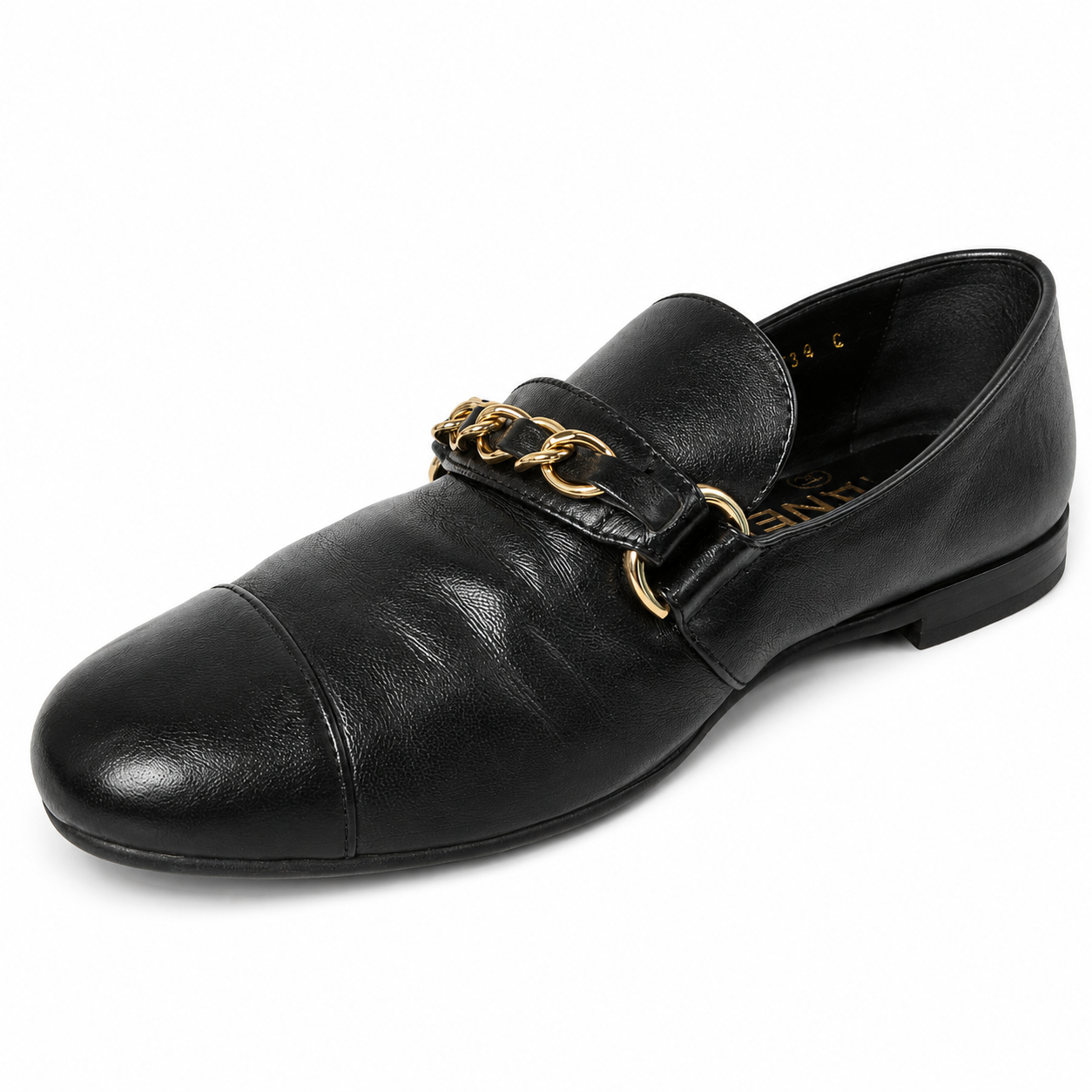 CHANEL CC CHAIN LOAFER