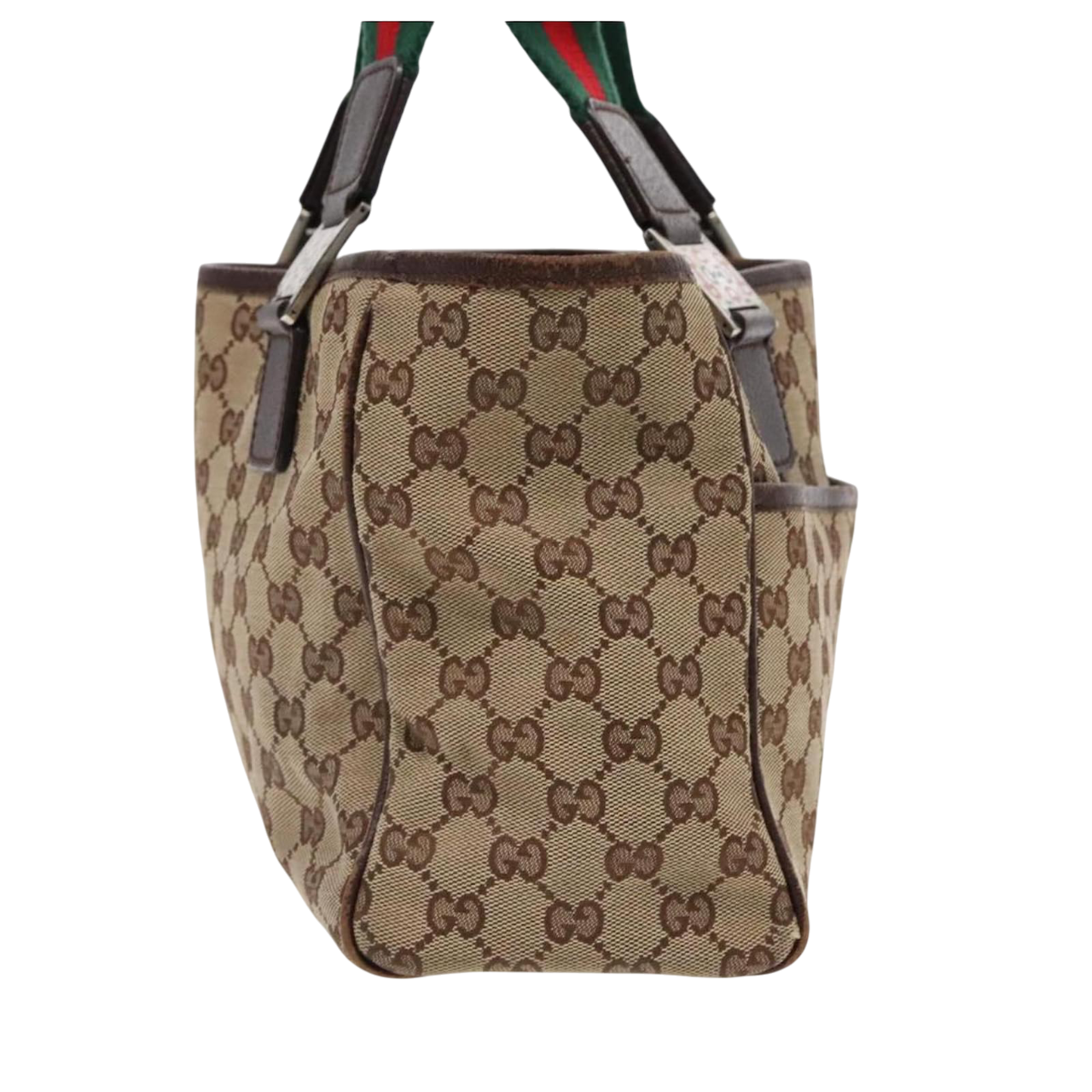 GUCCI GG CANVAS WEB SHERRY LINE BAG