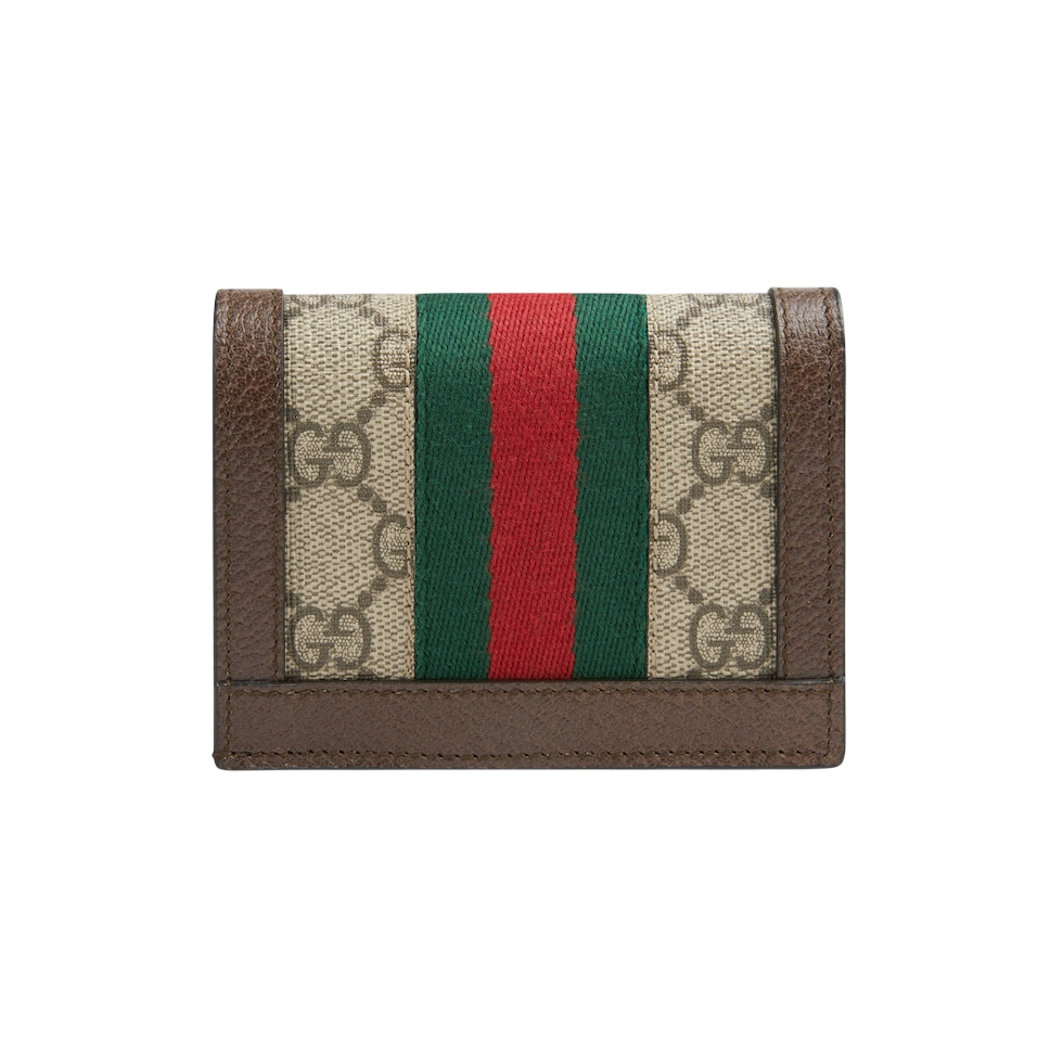 GUCCI OPHIDIA CARD CASE WALLET