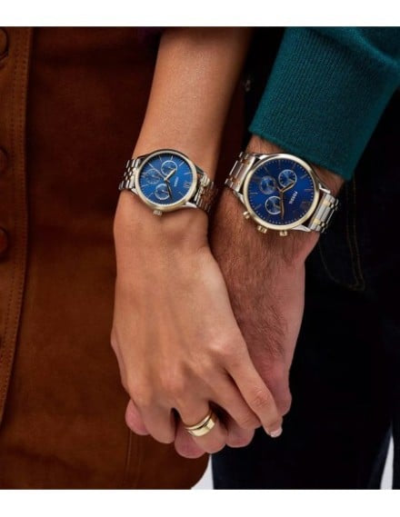 FOSSIL FENMORE COUPLE WATCH