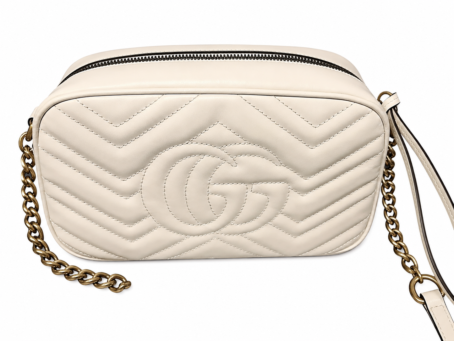 GUCCI GG MARMONT MATELASSE SMALL CAMERA BAG