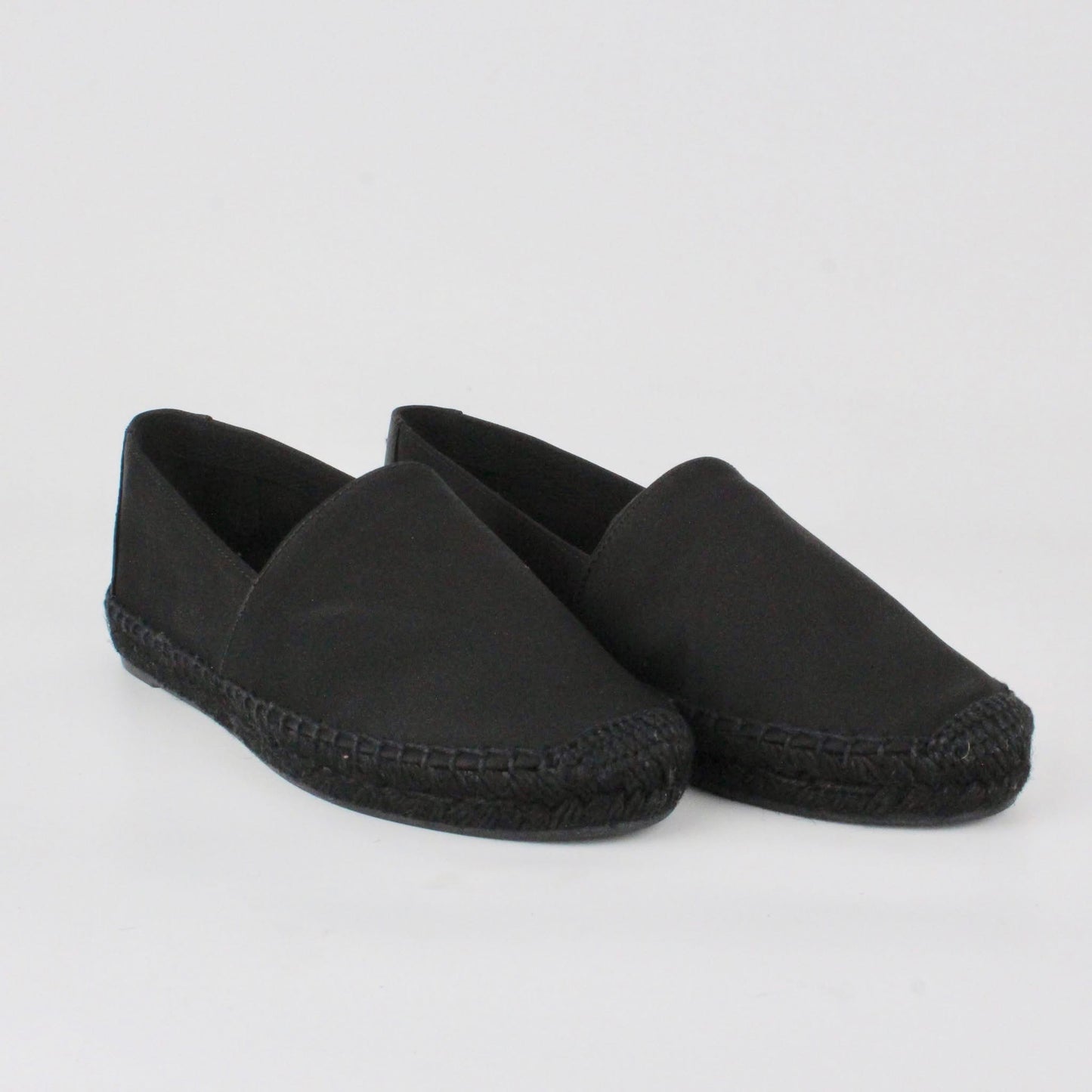 YSL YVES SAINT LAURENT BLACK ESPADRILLE