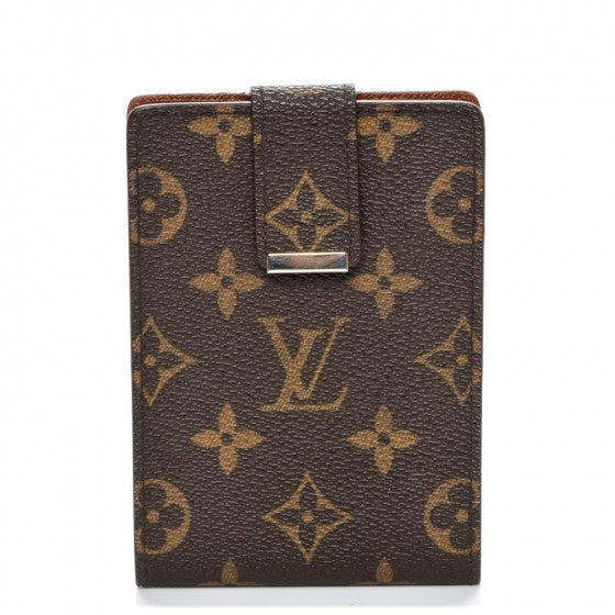 LOUIS VUITTON LV MONOGRAM FOLDING BUSINESS CHECK BOOK COVER