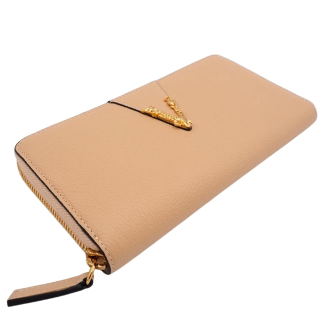 VERSACE SMALL TOP HANDLE BAG WITH MATCHING ZIPPY WALLET