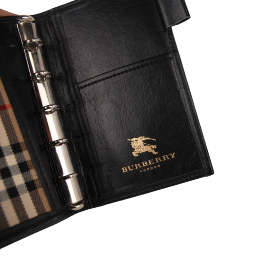 BURBERRY CHECK AGENDA COVER