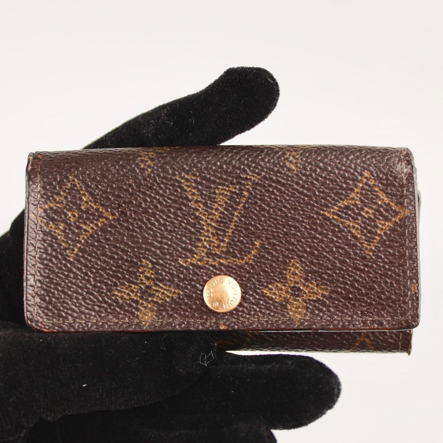 LOUIS VUITTON VINTAGE 4RING KEY HOLDER