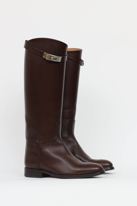 HERMES KELLY JUMPING BOOTS