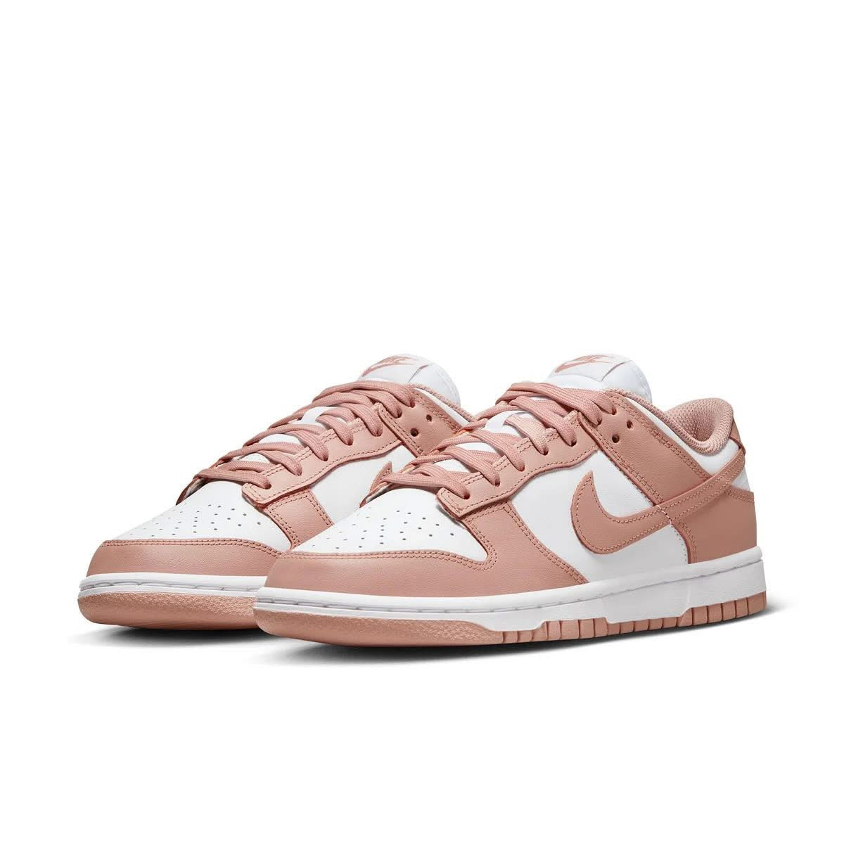 NIKE DUNK LOW GS WHITE ROSE