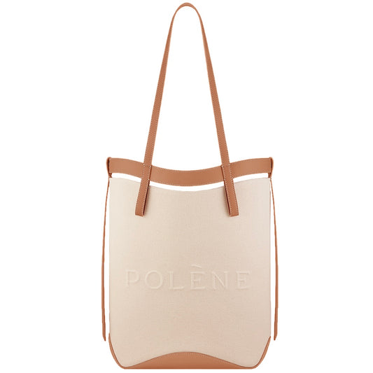 POLENE ILO EDITION TAN TOTE BAG