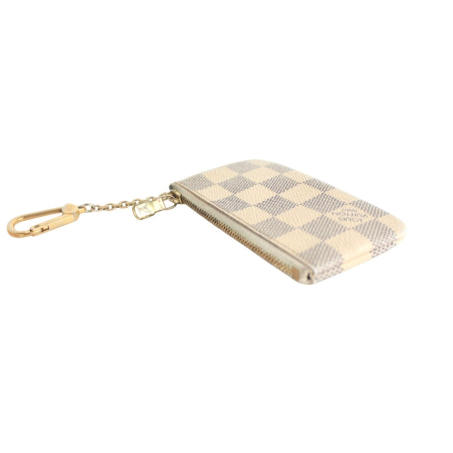LOUIS VUITTON DAMIER AZUR KEY CLES WALLET