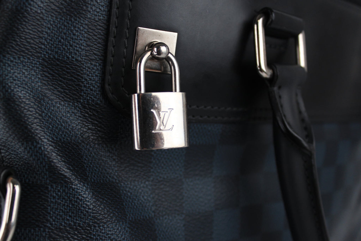 LOUIS VUITTON LV DAMIER COBALT GREENWICH TOTE BAG