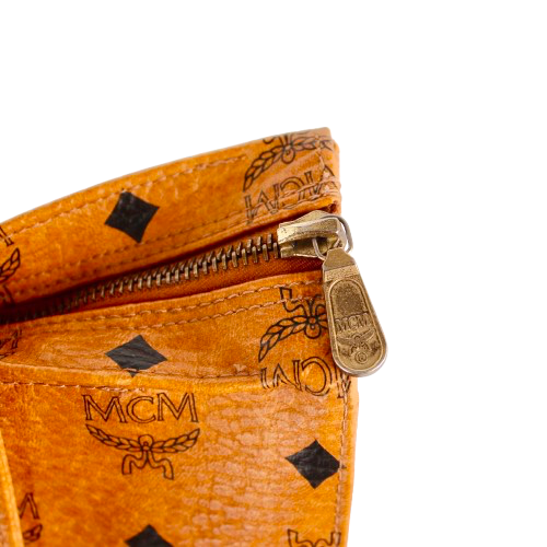 MCM COGNAC SHOPPERS BAG