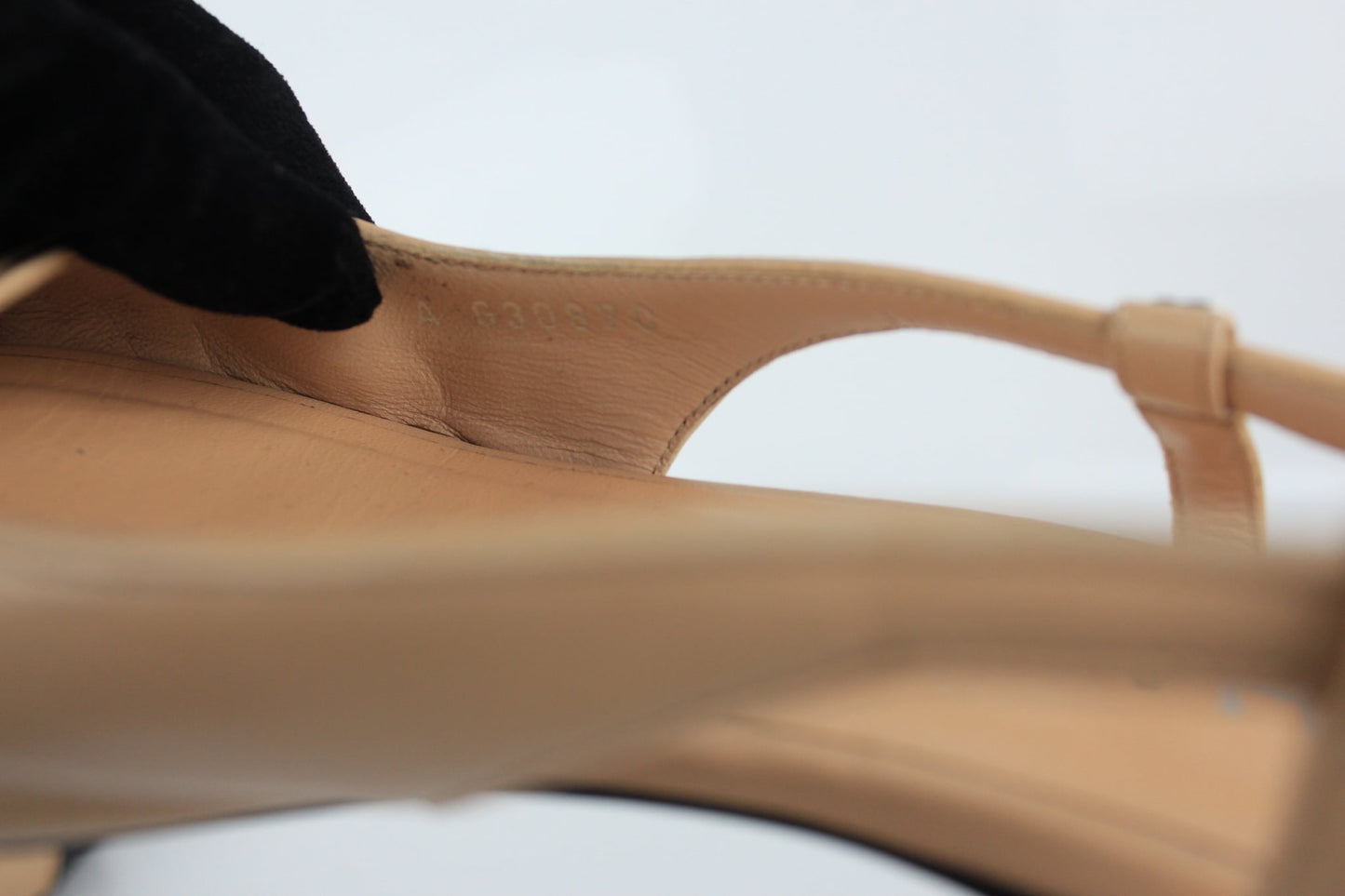 CHANEL CC BOW SLINGBACK SANDALS