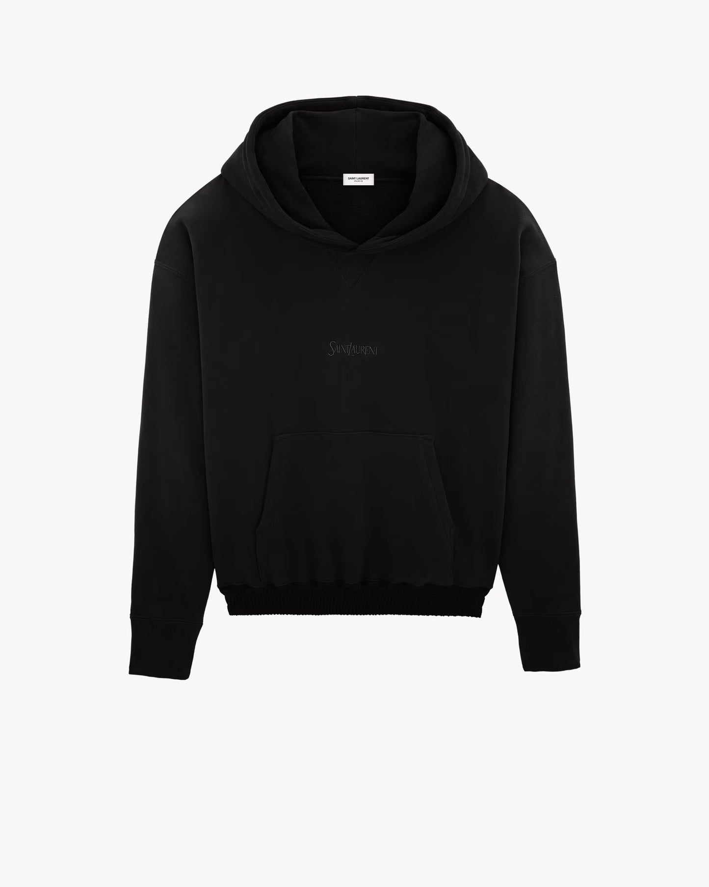 YSL SAINT LAURENT HOODIE BLACK UNISEX