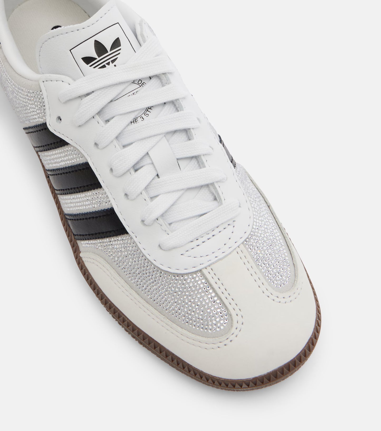 ADIDAS OG WOMENS SAMBA CRYSTAL SNEAKERS