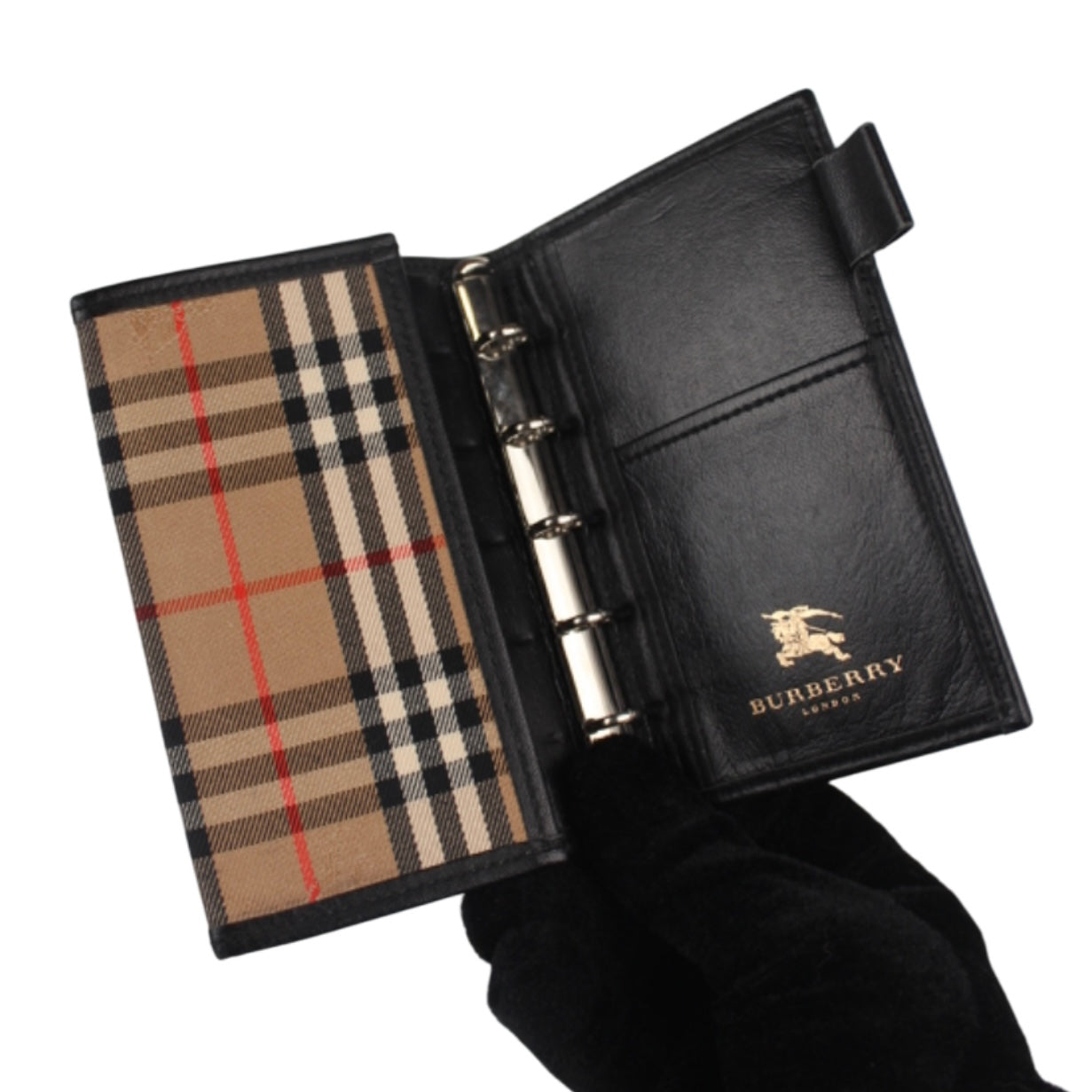 BURBERRY CHECK AGENDA COVER