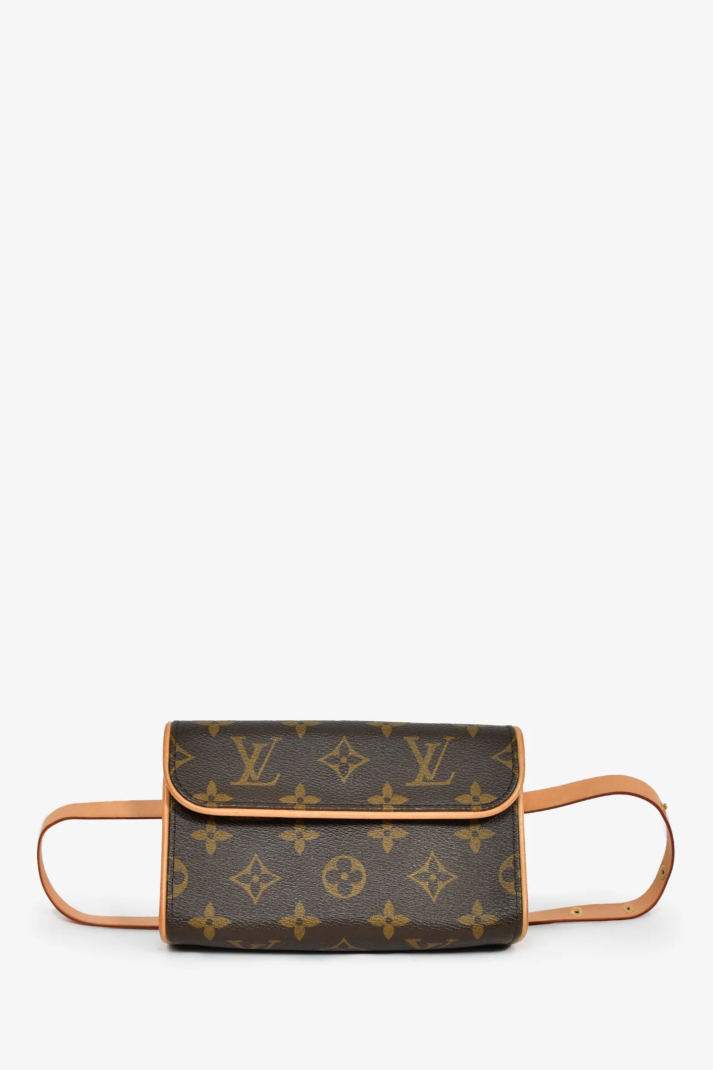LOUIS VUITTON LV MONOGRAM CANVAS POCHETTE FLORENTINE BELT BAG