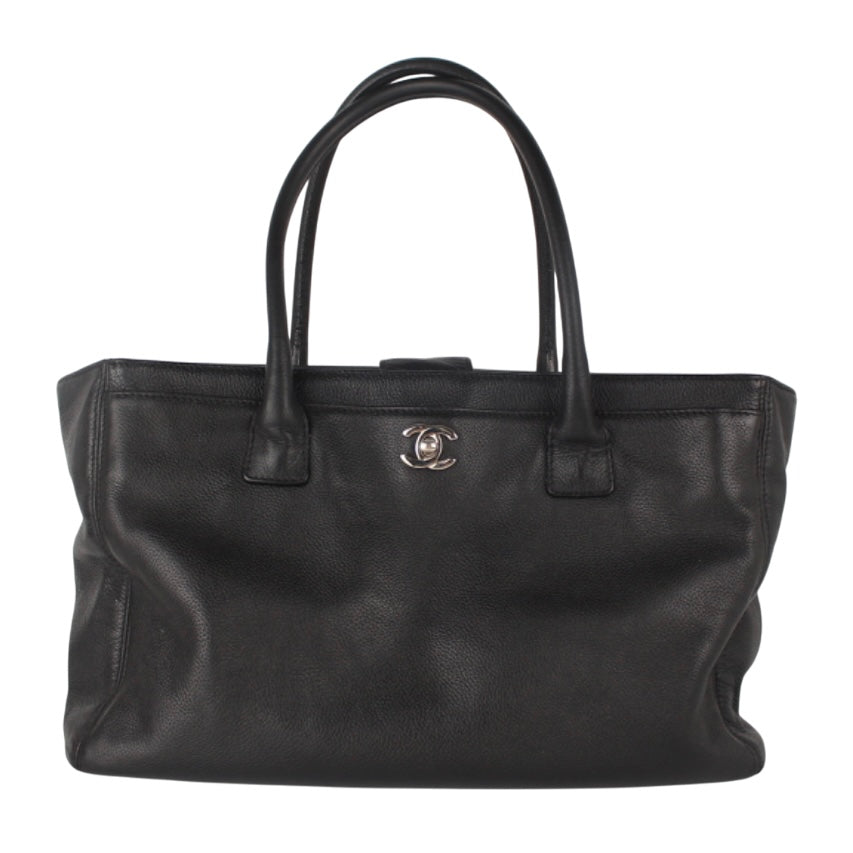 CHANEL EXECUTIVE LEATHER TOTE WITH ORGANIZER