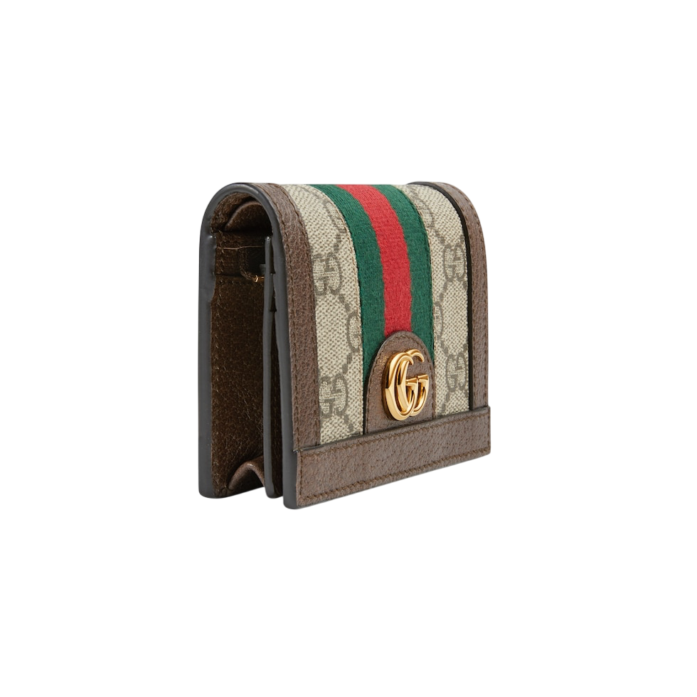 GUCCI OPHIDIA CARD CASE WALLET