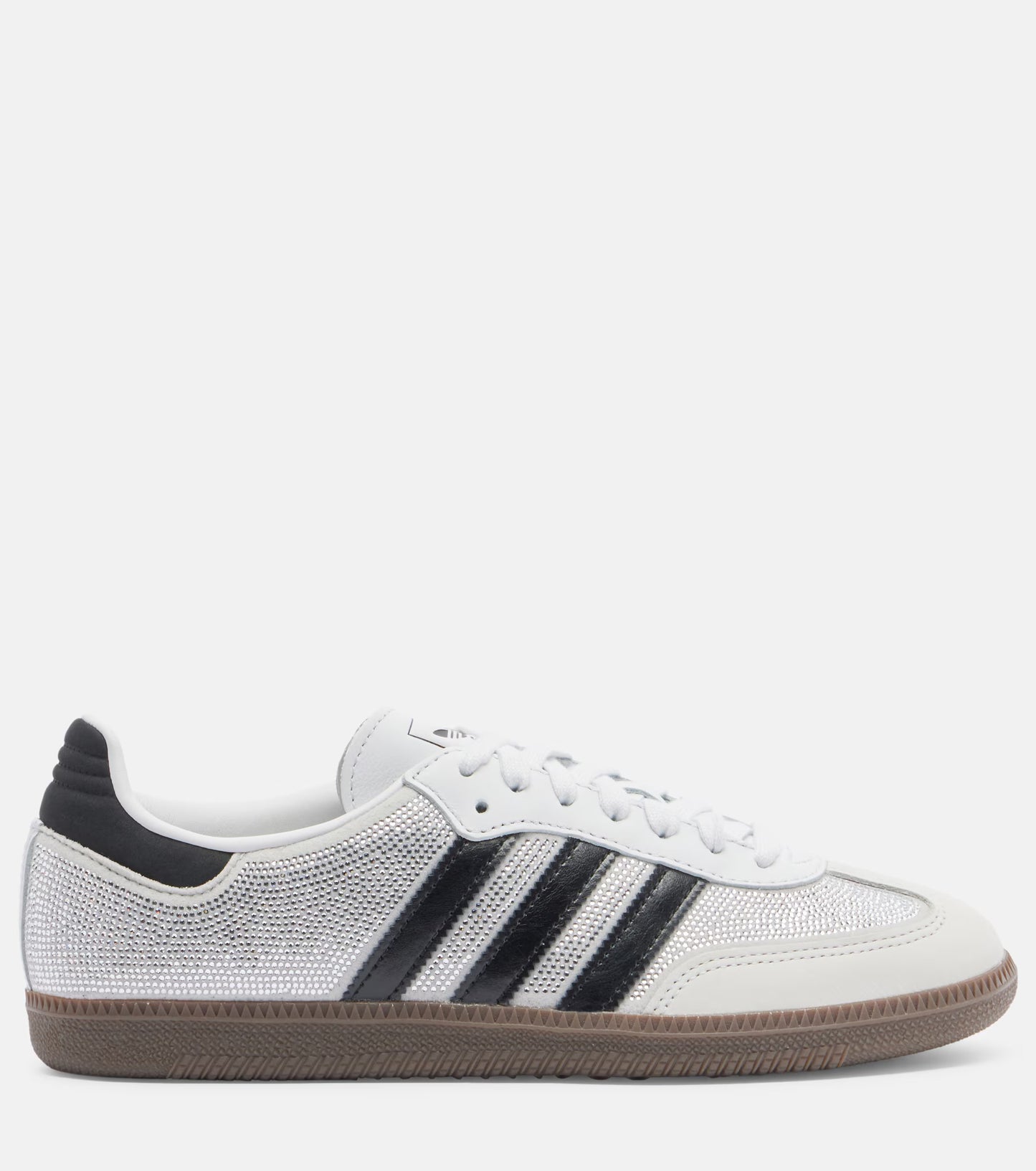 ADIDAS OG WOMENS SAMBA CRYSTAL SNEAKERS