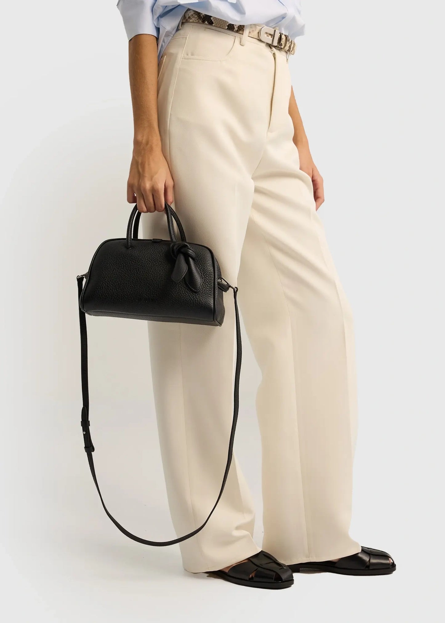 JACQUEMUS SMALL TURISMO BOWLING BAG