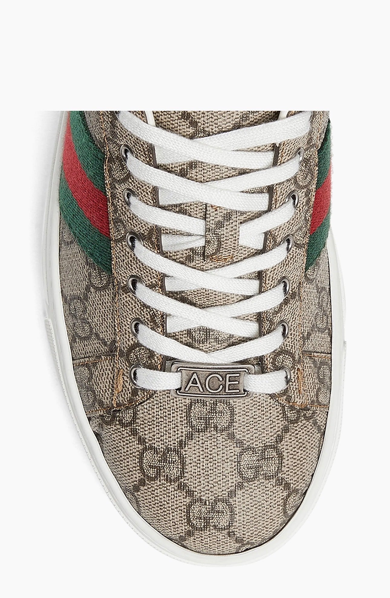 GUCCI GG WOMENS LOW TOP ACE SNEAKERS